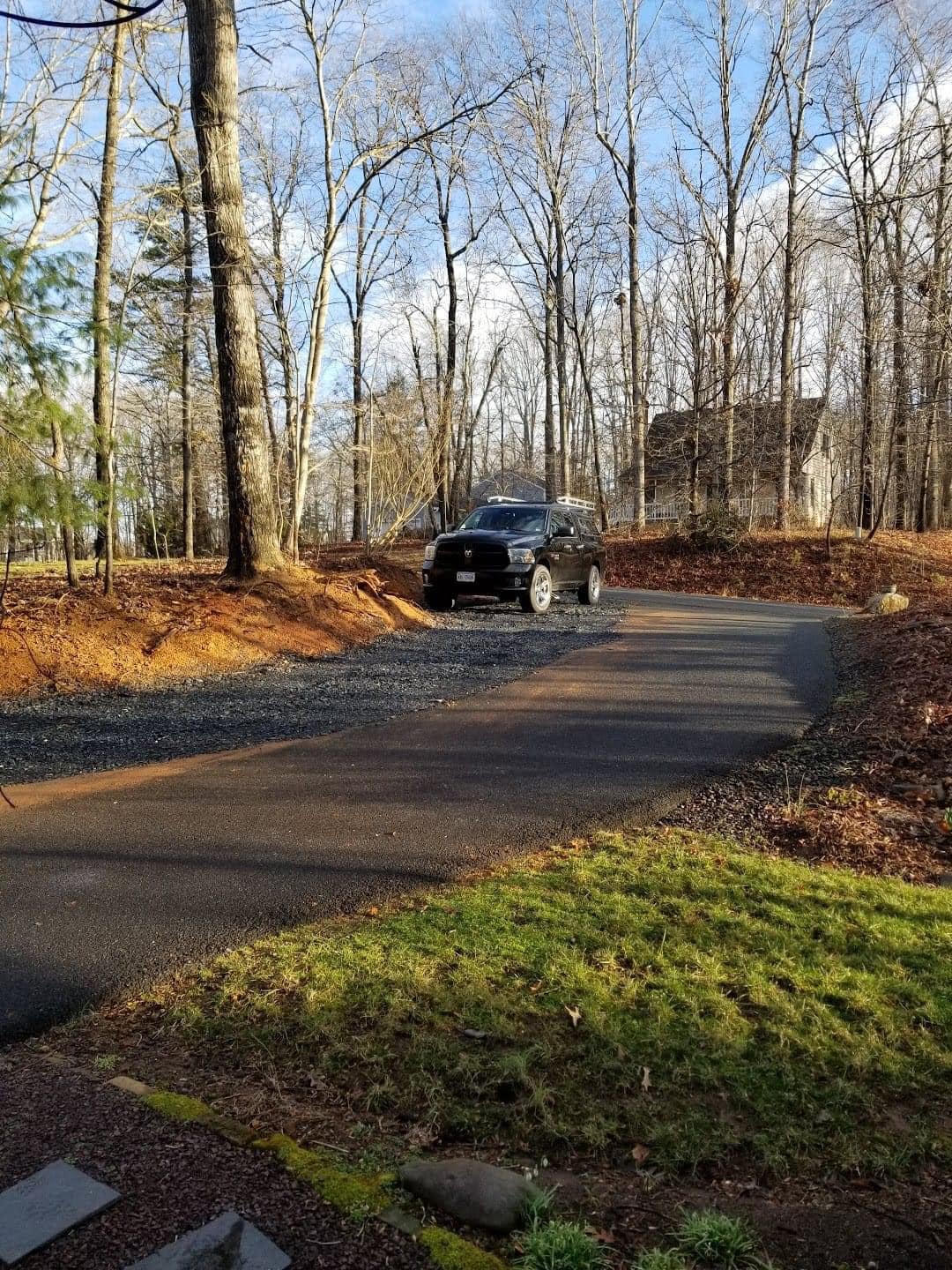 Driveway Install Local Materials