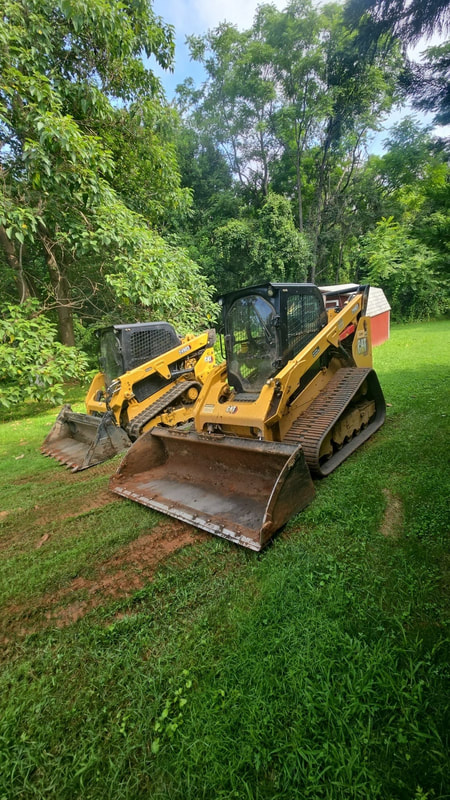 Excavation site preparation in Virginia