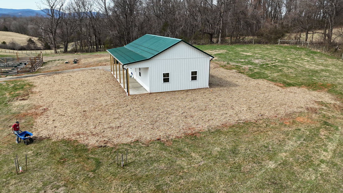 Building pad excavation and grading project