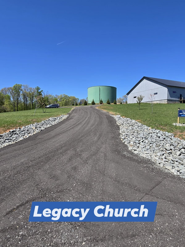 Road Paving for Church's in Virginia